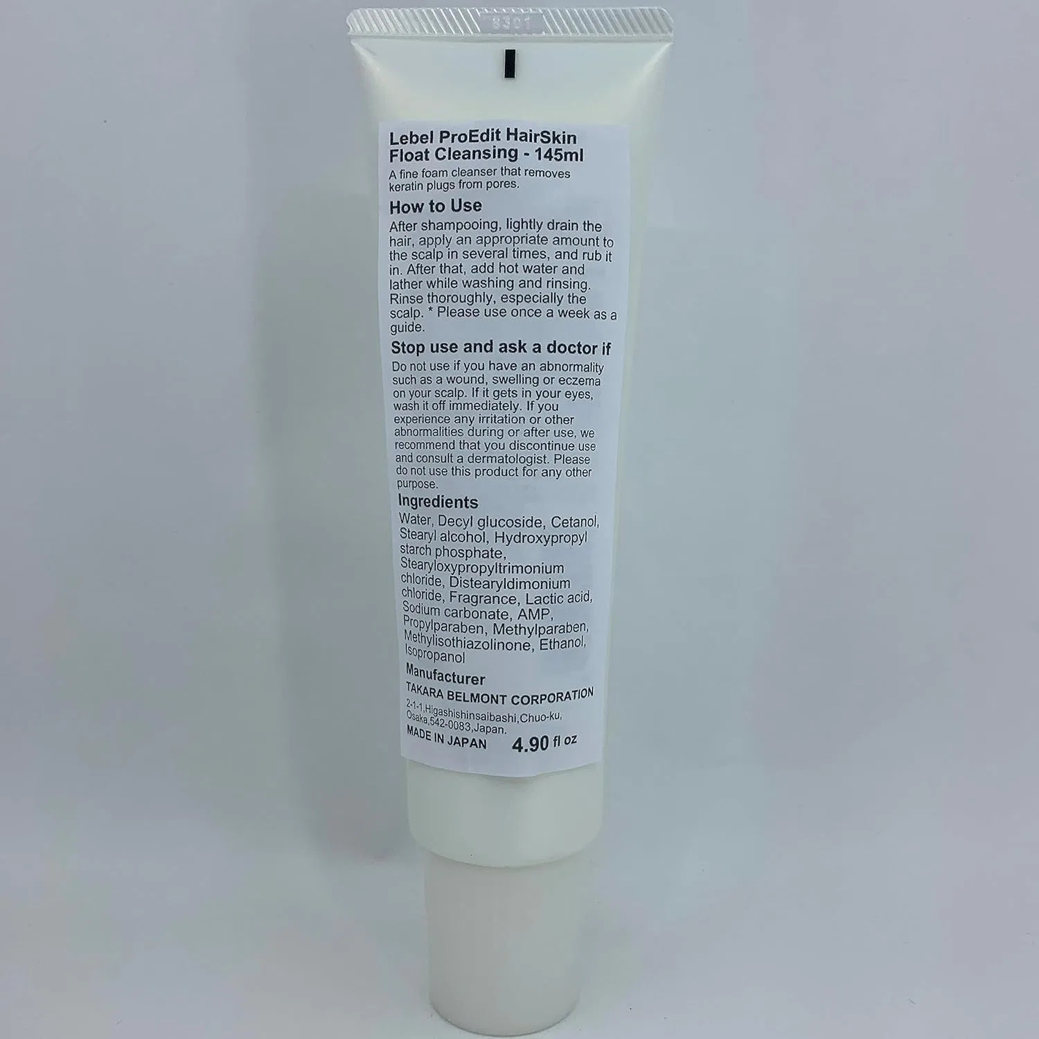 Очищающее средство для волос и кожи головы Lebel Cosmetics ProEdit HairSkin Float Cleansing ‎Lebel — фото 2