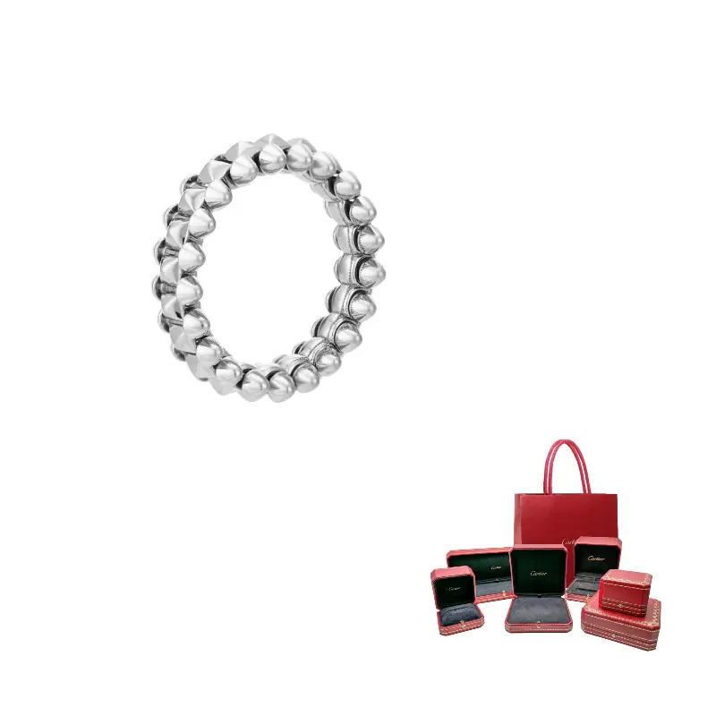 

Cartier Кольцо Crush Do из белого золота 18 карат 2010-х годов