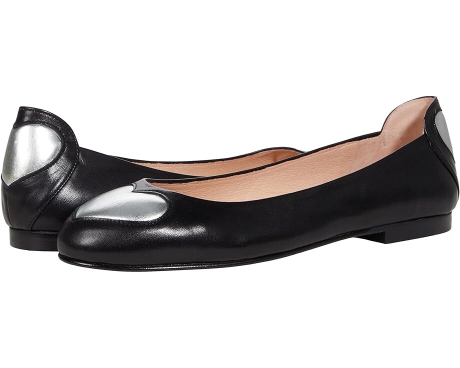 

Балетки French Sole Angel, цвет Black/Silver Nappa