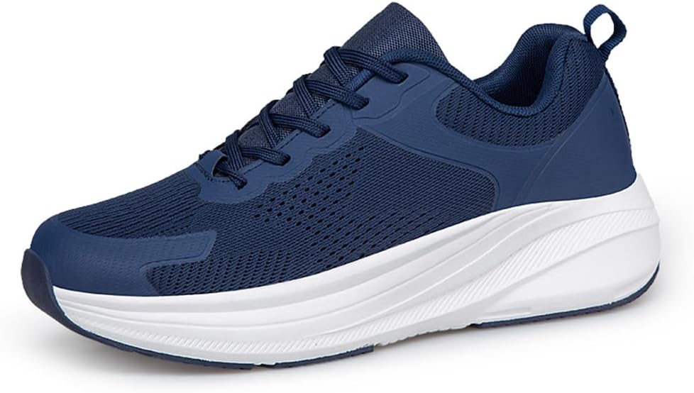 

LEADER SHOW Мужские прогулочные туфли Легкие дышащие кроссовки для бега Удобные модные кеды, синий