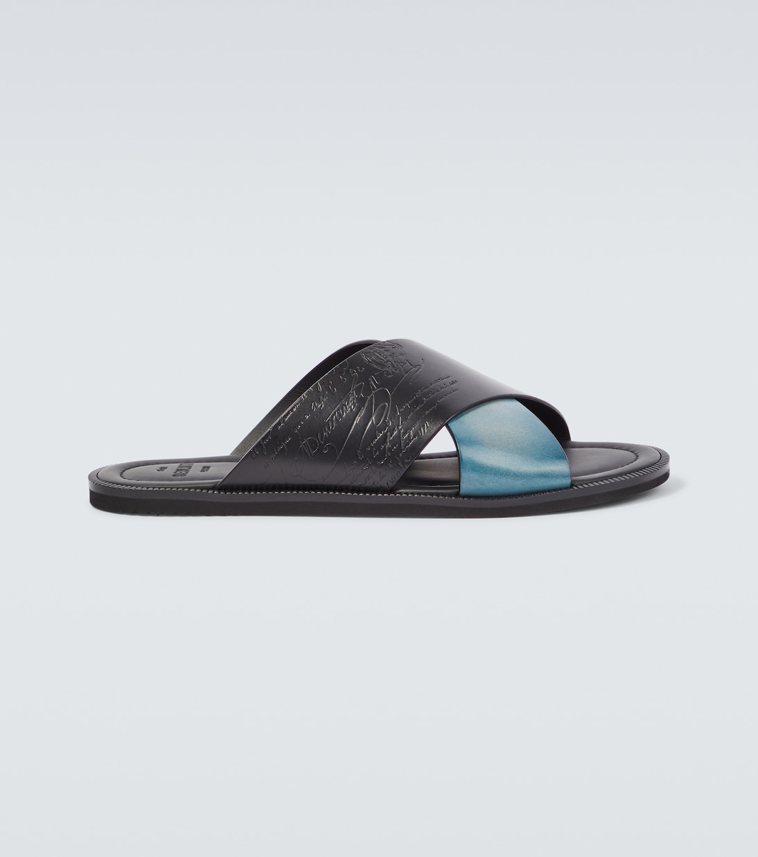 

Сандалии Sifnos Scritto из кожи Berluti, Black+Stone Denim
