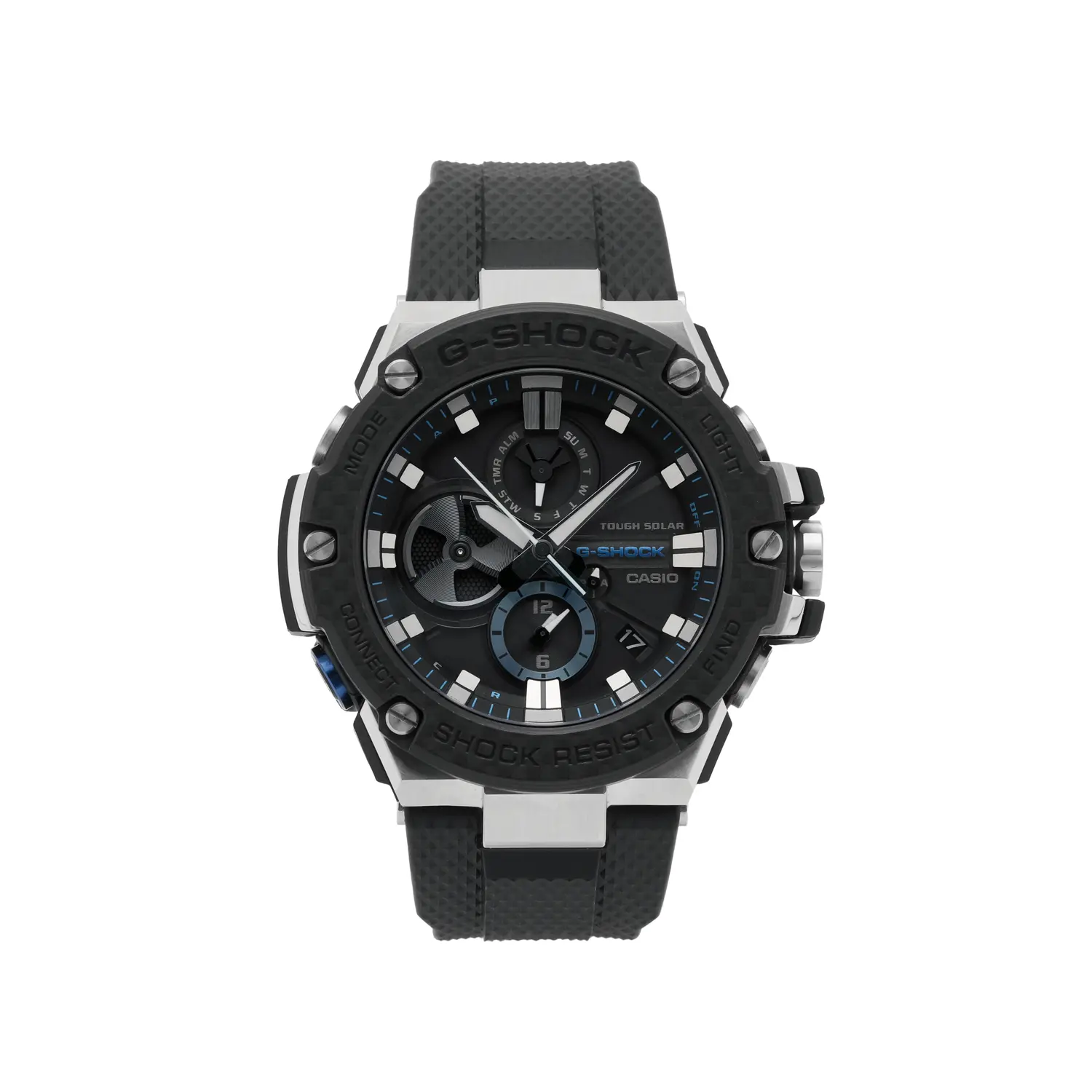 

CASIO Часы Men G-STEEL Series Black Watch GST-B100XA-1A, Black Dial