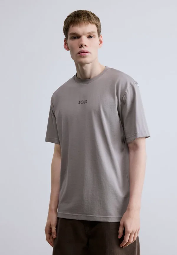 Базовая футболка Boss, Open Grey