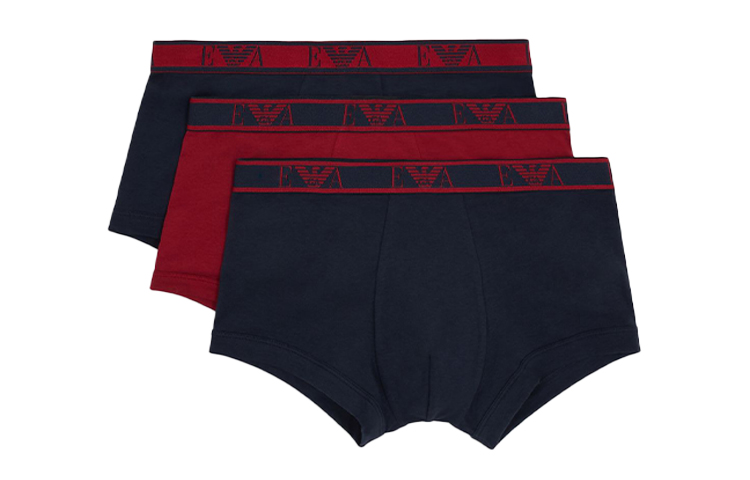 

Мужские боксеры EMPORIO ARMANI, Трехцветные (3 шт)