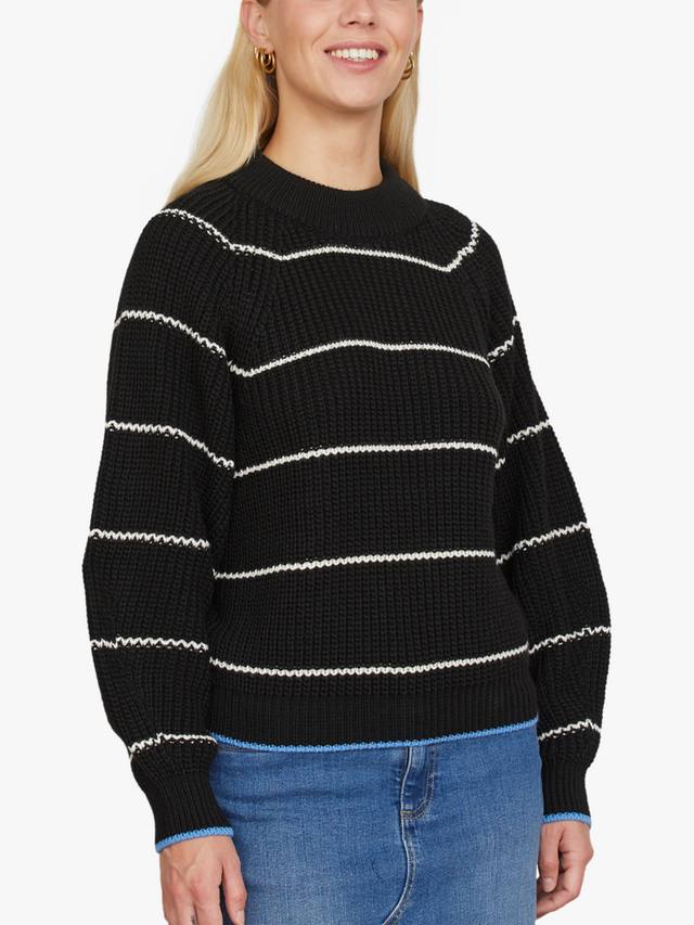 

Джемпер в полоску от miba Sisters Point, цвет Black/Cream