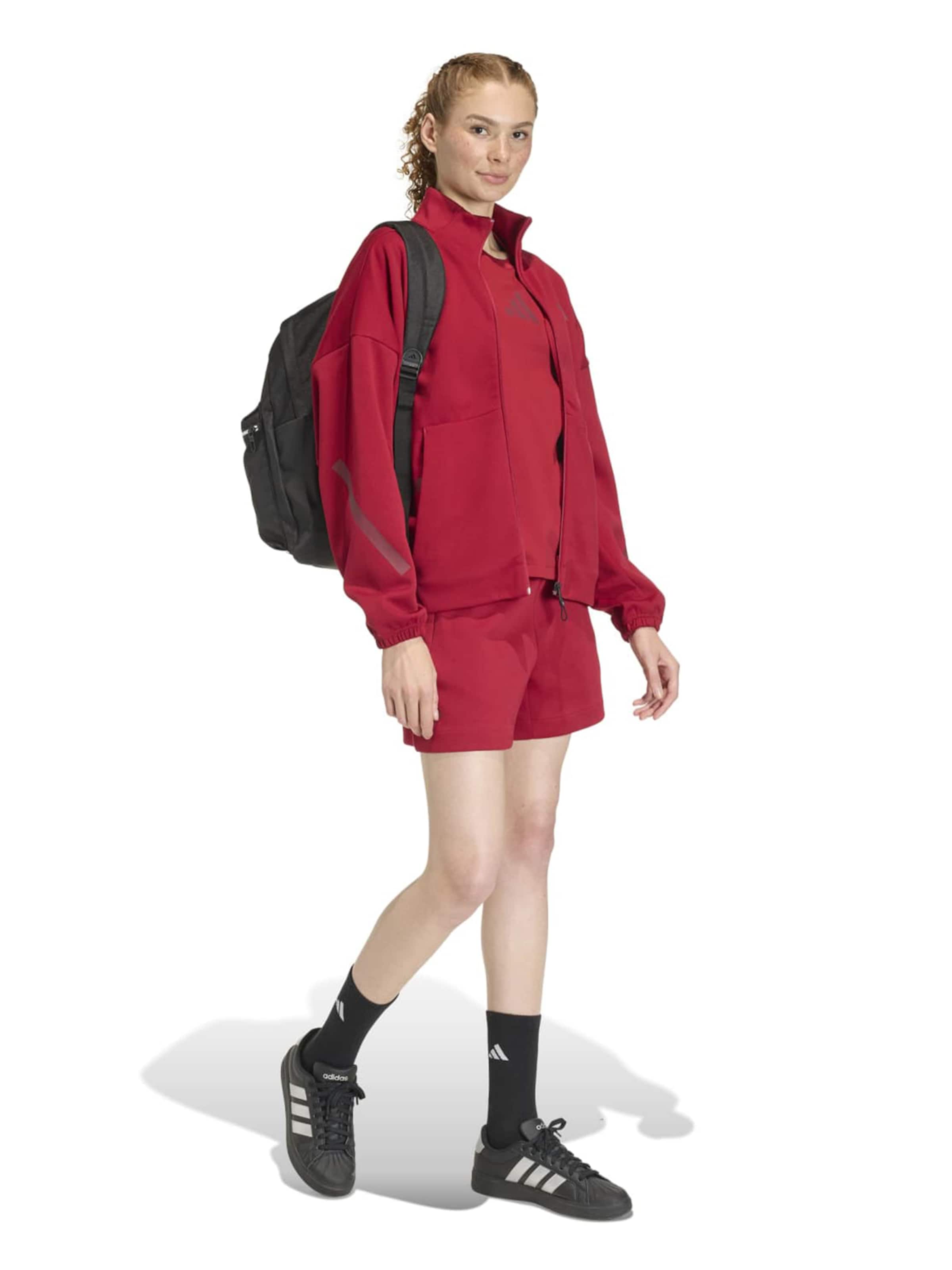 Adidas Sportswear Футболка для тренировок 'Z.N.E.' в темно-красном цвете — фото 4