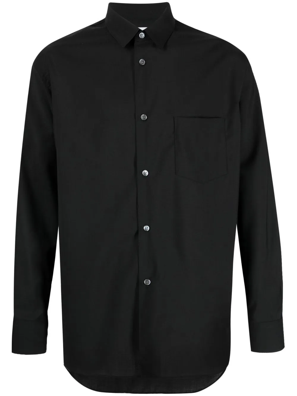 

Рубашка Shape 2 с длинными рукавами Comme Des Garçons Shirt, черный