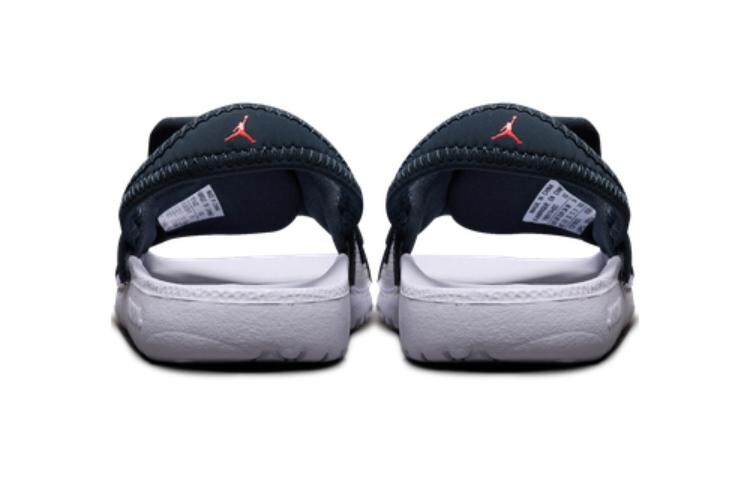 Кроссовки Hydro 4 Toddler TD Low-top Classic Carbon Black / Infrared Red 23 / White Jordan, красный — фото 4