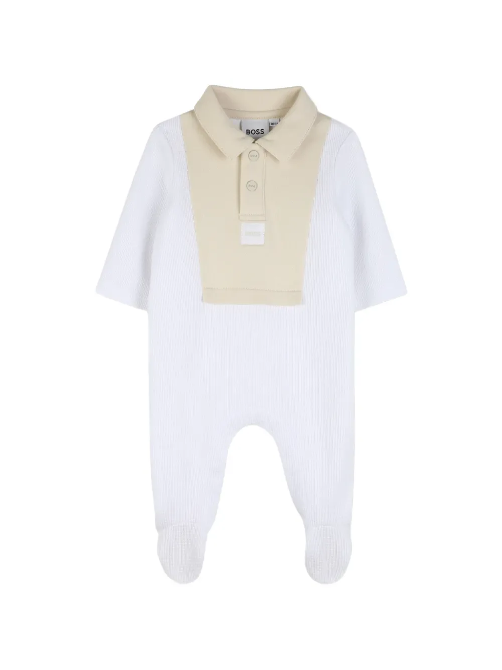 Пижама на пуговицах BOSS Kidswear, белый