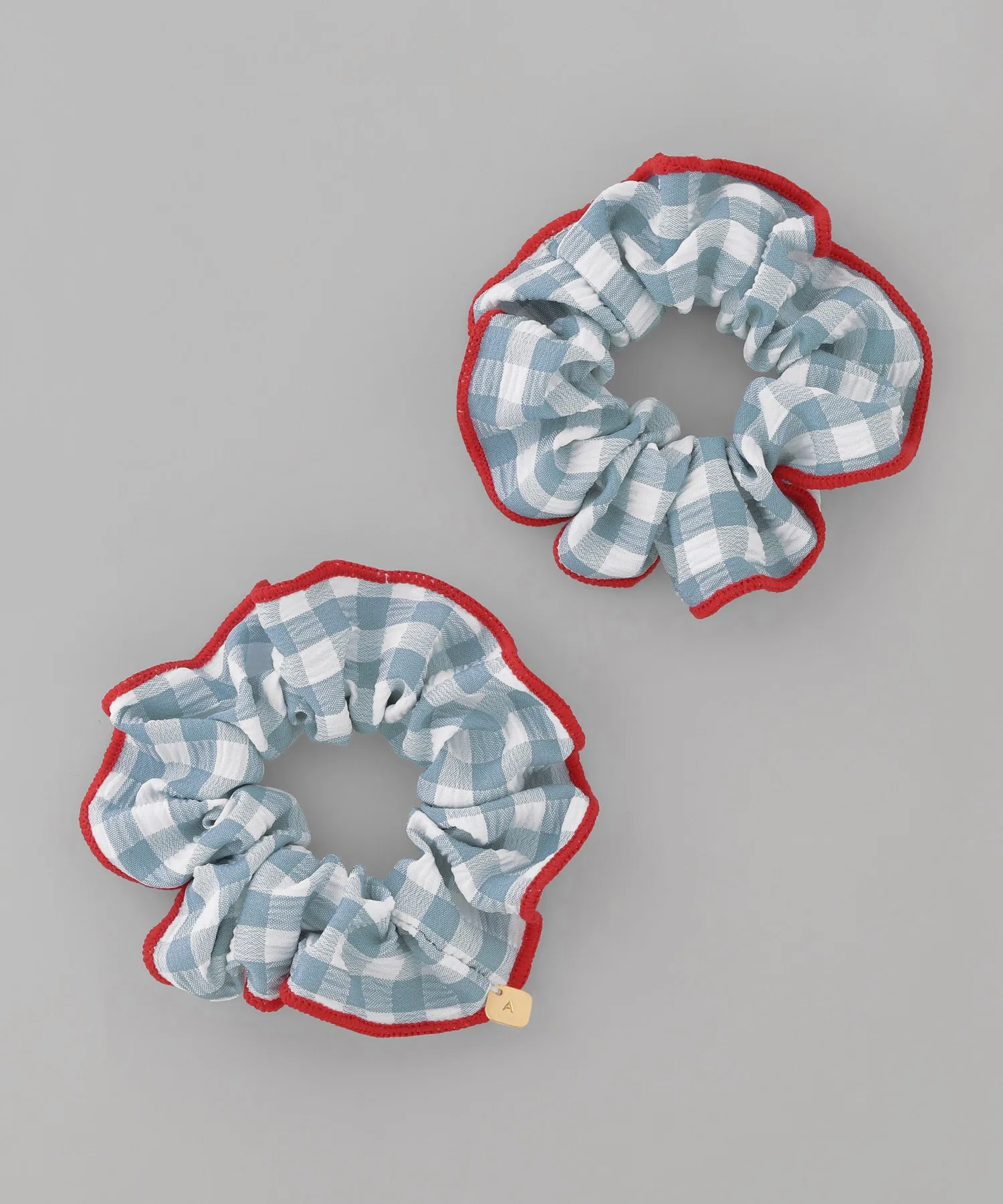 Шушу в гингам-клетку, 2 шт., ANEMONE, тёмно-синий — фото 3