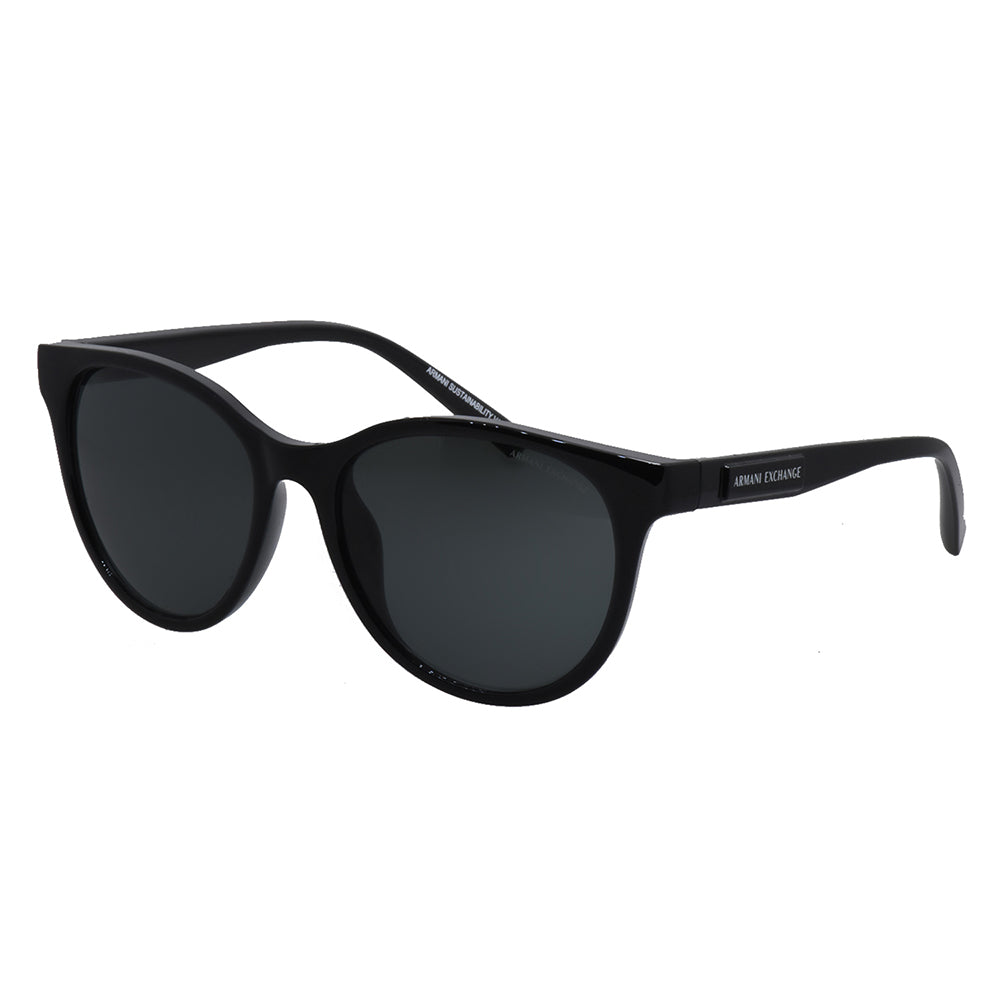 

Armani Exchange AX 4144SU 815887 54 мм женские солнцезащитные очки «кошачий глаз», цвет shiny black