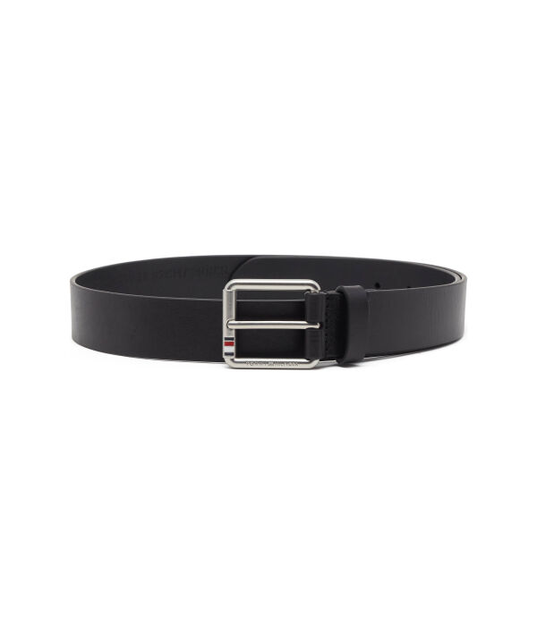 

Ремень Tommy Hilfiger 3.5 кожаный повседневный, черный