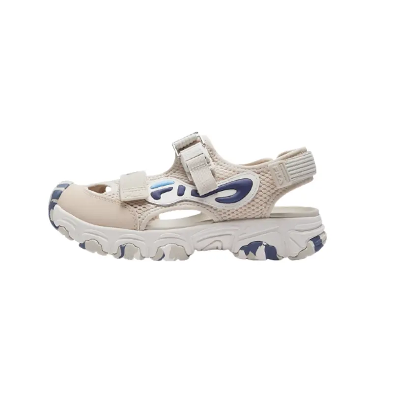 

FILA KIDS Детские сандалии с нескользящей подошвой, износостойкие, бежево-синие, подростковые
