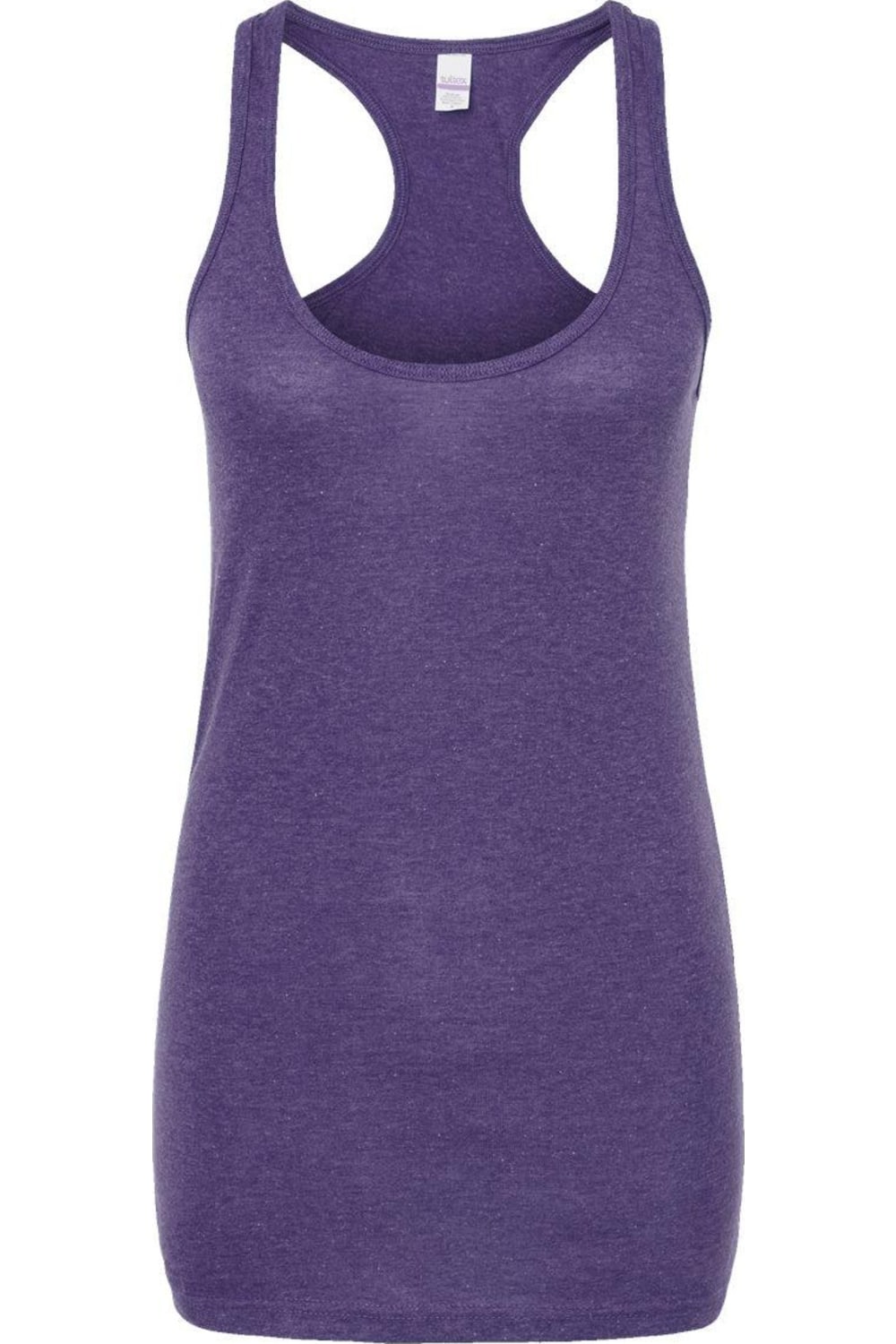 

Женская майка-борцовка Tultex Poly-Rich, цвет heather purple