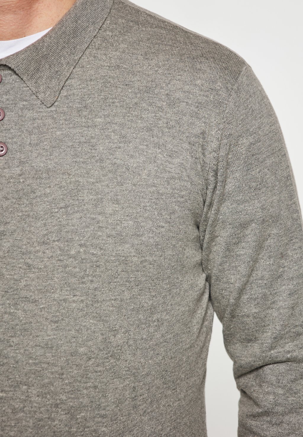 

Рубашка поло Mo, серый/меланж