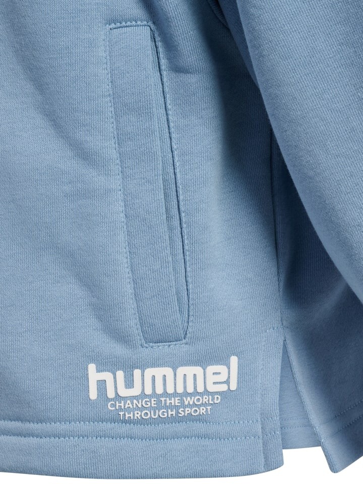 Худи Hummel Reißverschluss Hmlzippi Mädchen, цвет ashley blue — фото 3