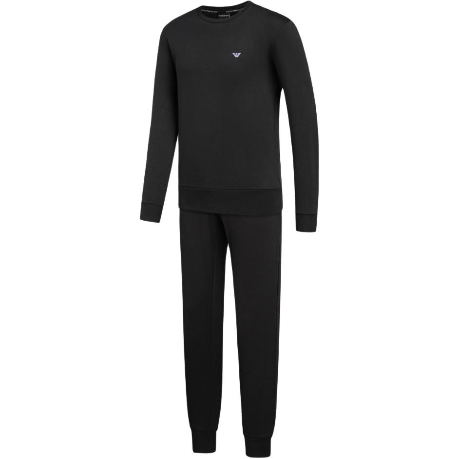 Футболка черная EMPORIO ARMANI — фото 4