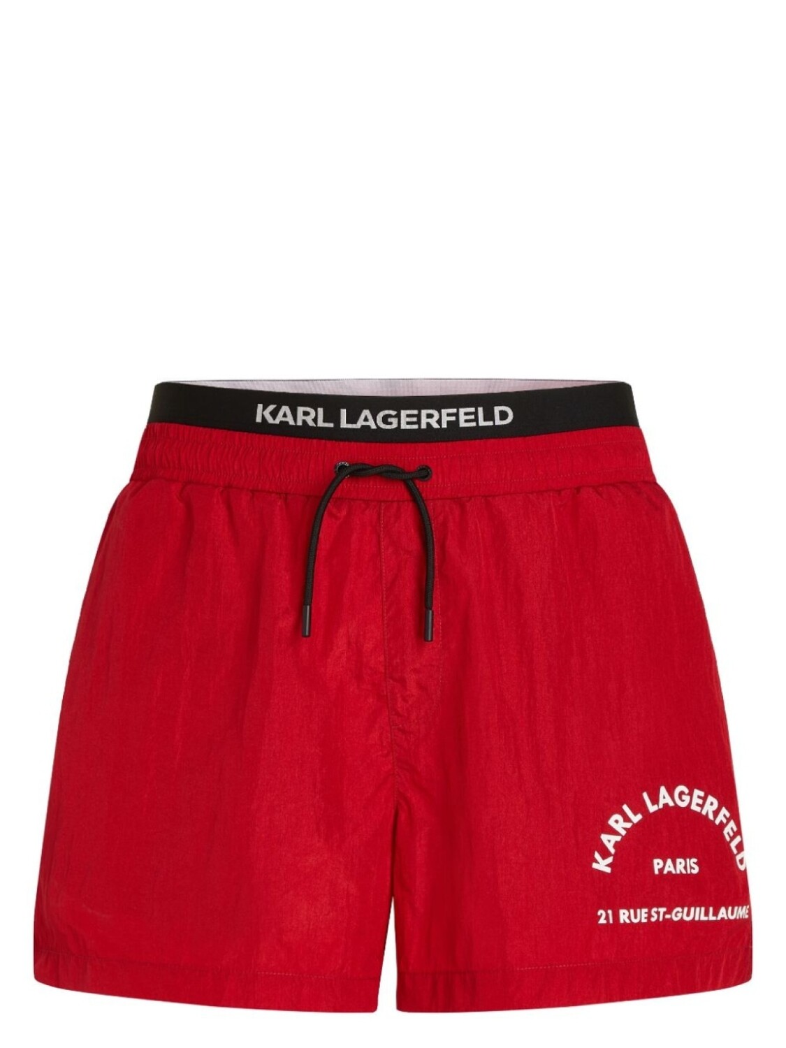 

Karl Lagerfeld плавки-шорты Rue St-Guillaume, красный