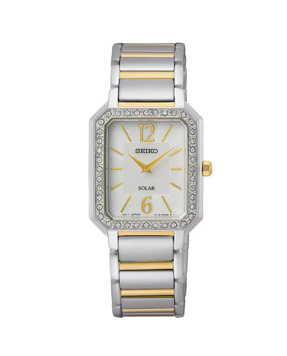 

Женские стальные женские часы SUP466P1 с серебряным ремешком Seiko, серебрянный