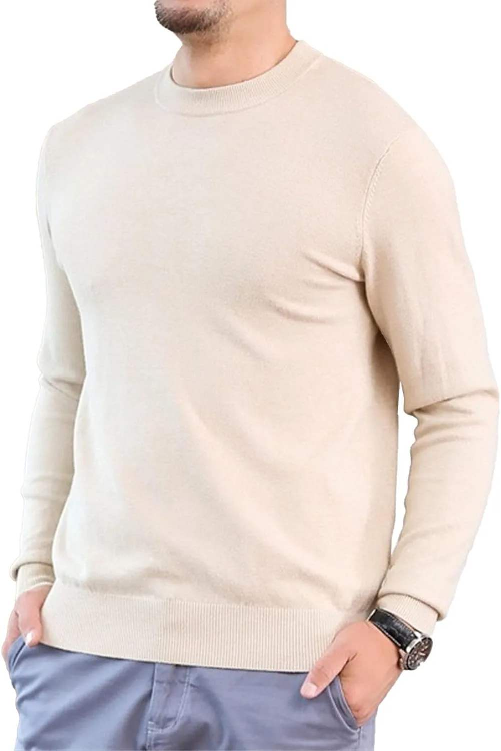 

Мужской свитер DGHM-JLMY с полуводолазкой Slim Fit