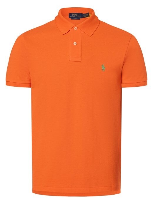 

Рубашка-Поло узкого кроя Polo Ralph Lauren, оранжевый