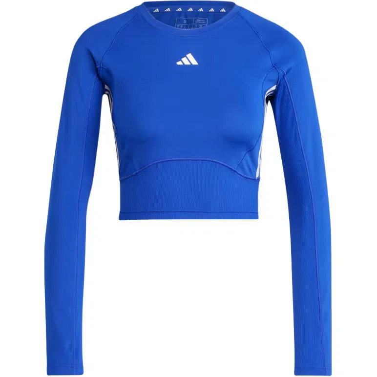 Футболка с длинным рукавом Adidas синяя