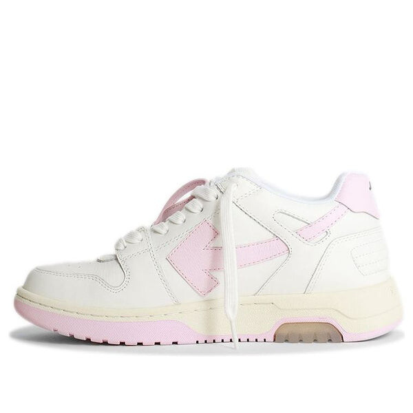 Кроссовки out of office sneakers pink/white Off-White, розовый