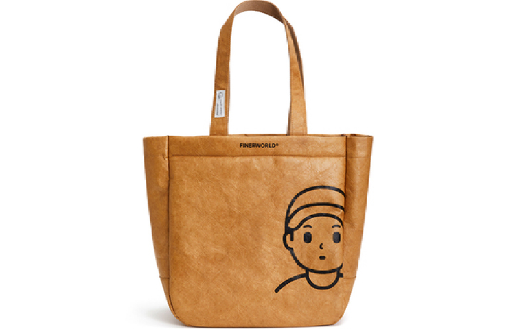 

Finerworld Крафтовый бумажный шоппер Спортивная сумка Плечевая сумка Унисекс Мультиколор