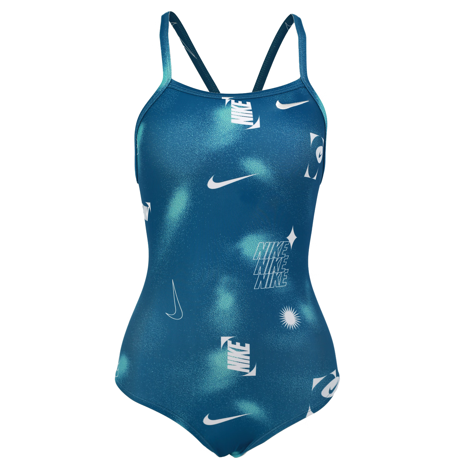 

Купальник слитный One piece Nike, зеленый