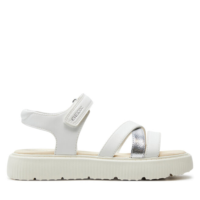 

Сандалии Geox J Sandal Kodette Gir J45DBI 0BCBN C0007 D White/Silver, белый