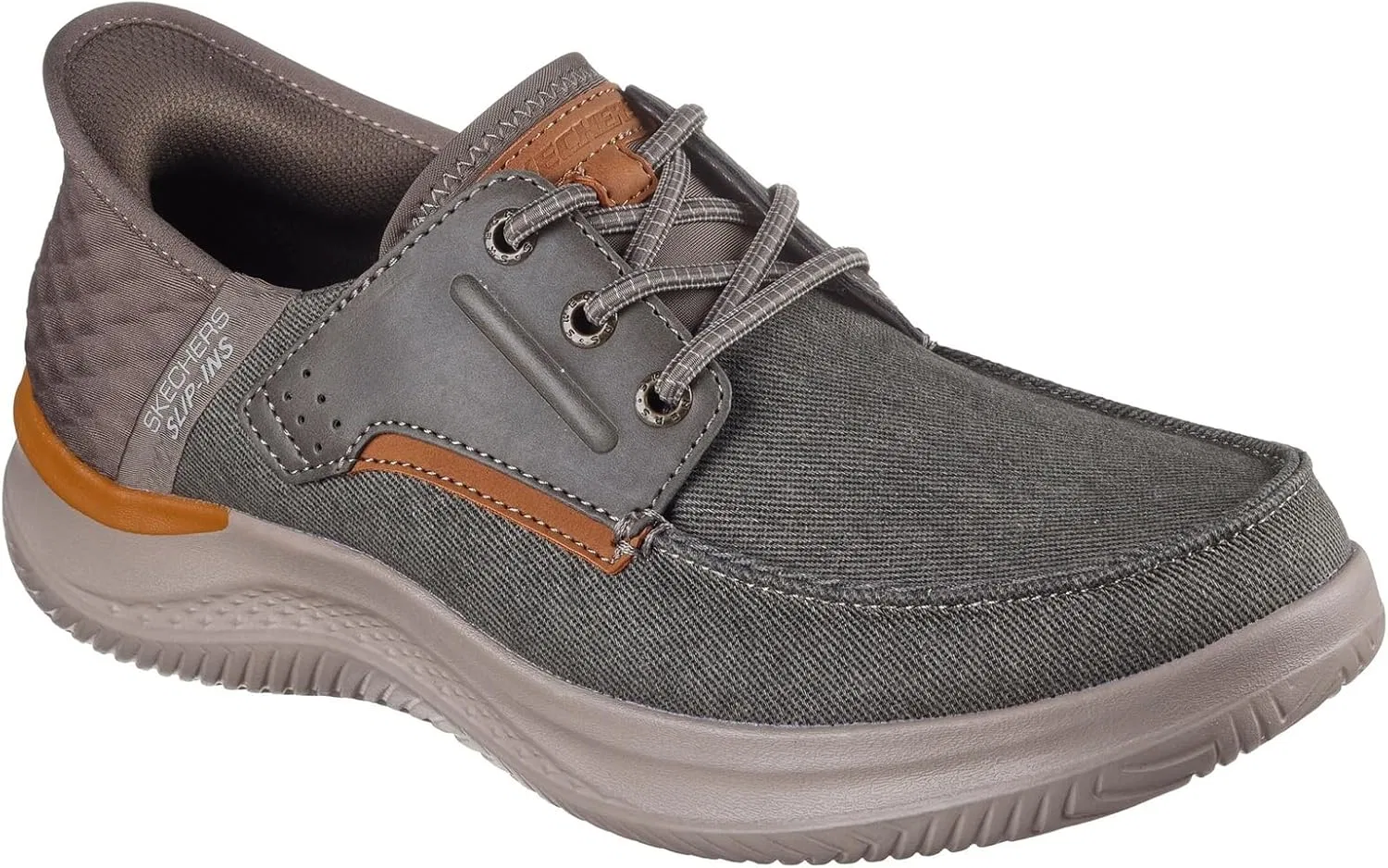 Мужские слипоны Skechers Hands-Free Hasting-Niko, Brown