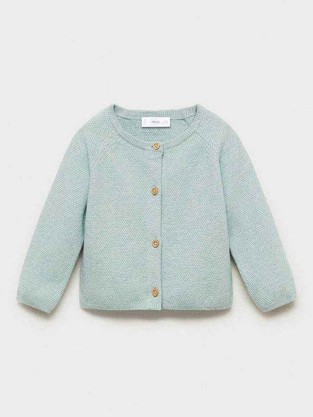 

Детский кардиган menta Mango, цвет Aqua