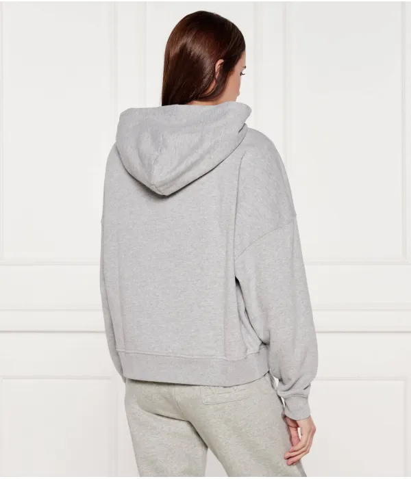 C_Ehoody_S Толстовка Relaxed fit Boss Orange, серый — фото 3