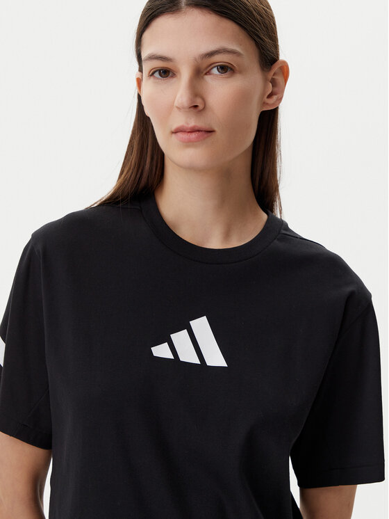 Футболка обычного кроя Z.N.E. JJ4778 Adidas, черный — фото 4