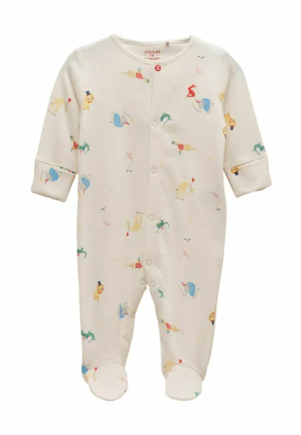 Комбинезон для сна razamataz стандартного кроя Joules, Cream Animals