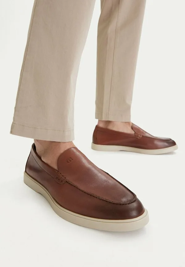 Обувь gino rossi lords, gino rossiceomassi01l, mi08, умные слипоны Gino Rossi, Brown