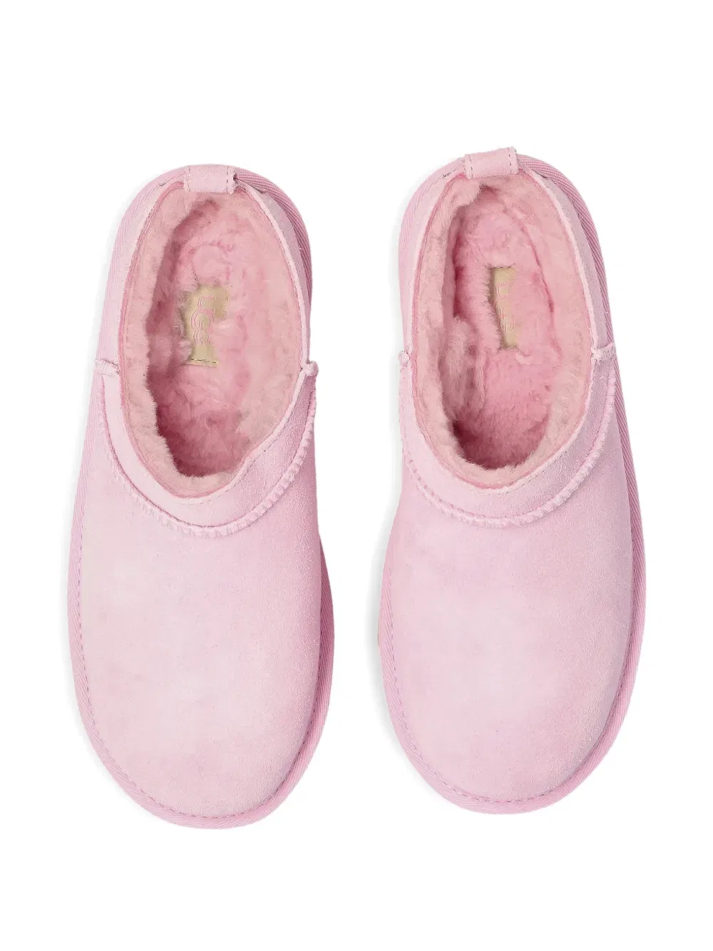 Угги Classic Micro Ugg Kids, розовый — фото 4