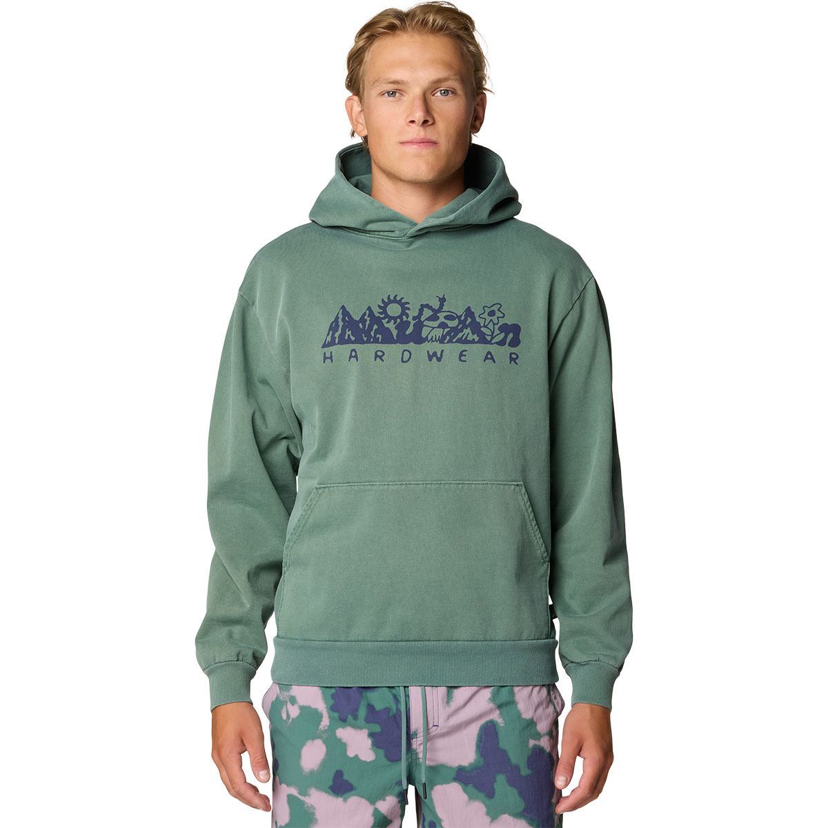 

Худи MHW Mountains Collab Mountain Hardwear, голубой