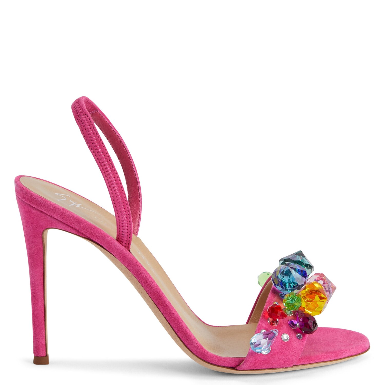 

Джузеппе Занотти Блинда Giuseppe Zanotti, фуксия