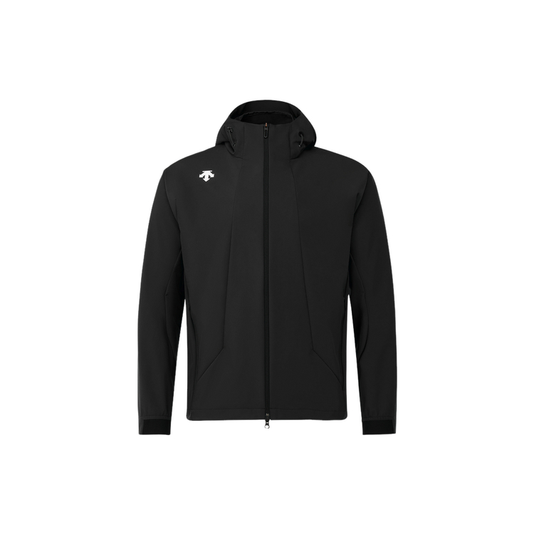 

Тренировочные куртки мужские с капюшоном и флисовой подкладкой Others DESCENTE, bk-черный