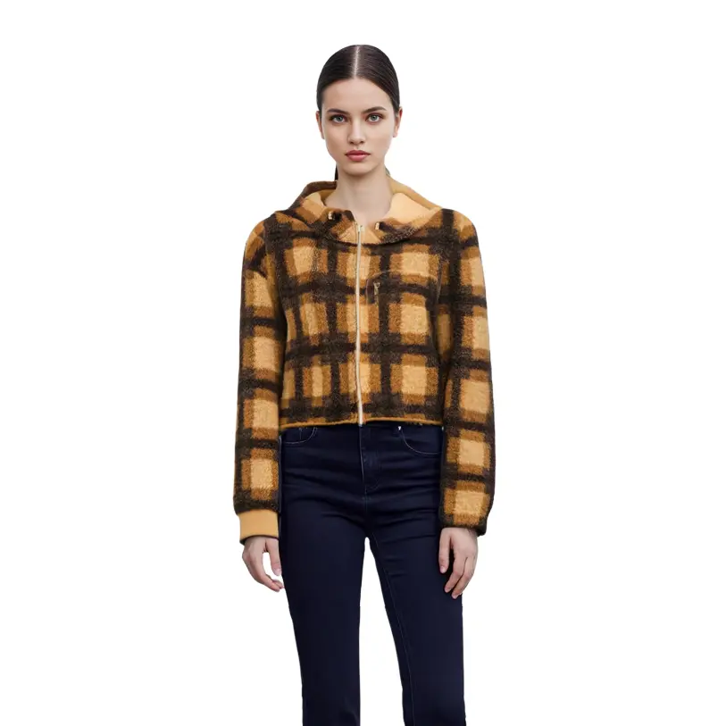 Куртка Uniqlo x JW Anderson Unisex из искусственного шерпа с капюшоном, 32 бежевый — фото 4