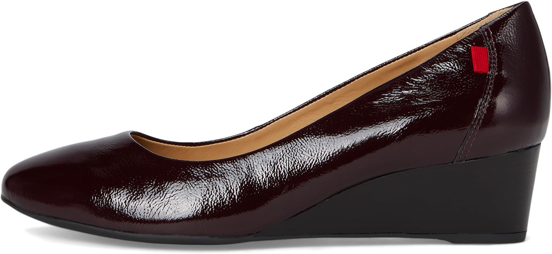 Туфли Marc Joseph New York Prospect Wedge, цвет Wine Svelte Patent — фото 4