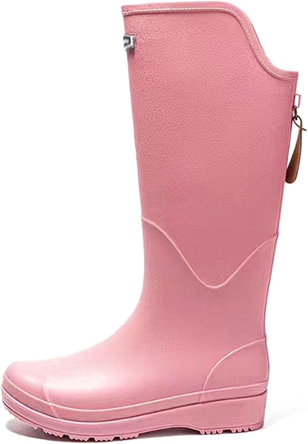 

Унисекс высокие водонепроницаемые дождевые ботинки с плюшевой подкладкой, нескользящие резиновые ботинки для походов, велоспорта и зимней воды (Бежевый, 7) Clingre Boutique Shop