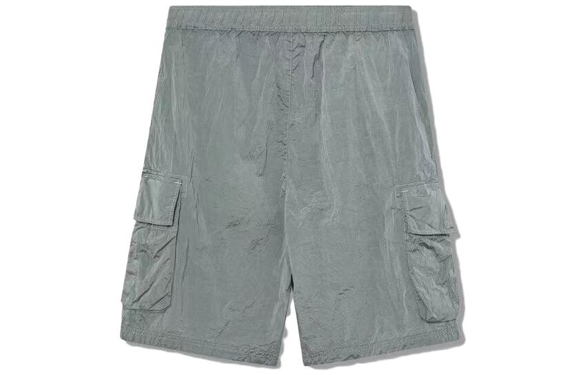 Повседневные шорты мужские Shady Blue Stone Island, цвет Haze Blue — фото 2