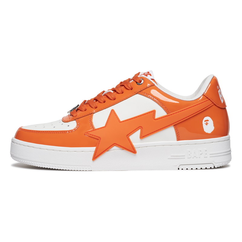 

A BATHING APE Мужские лоу-топ скейтборд кроссовки Orange ORA, цвет Orange ORA