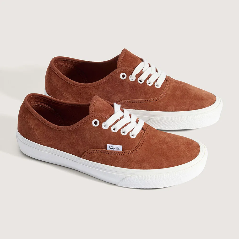 Мужские низкие кеды Authentic из замши Burnt Orange от Vans