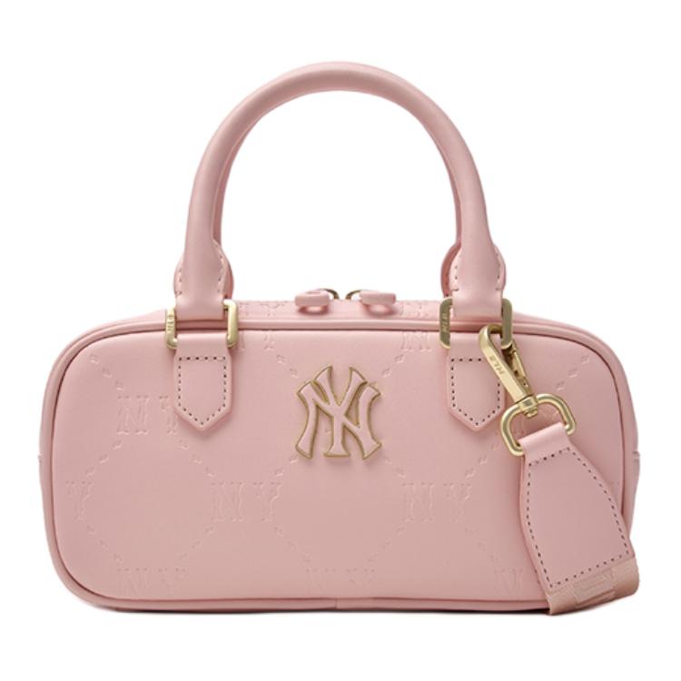 

MLB Сумка кроссбод через плечо с логотипом женская белая, Pink