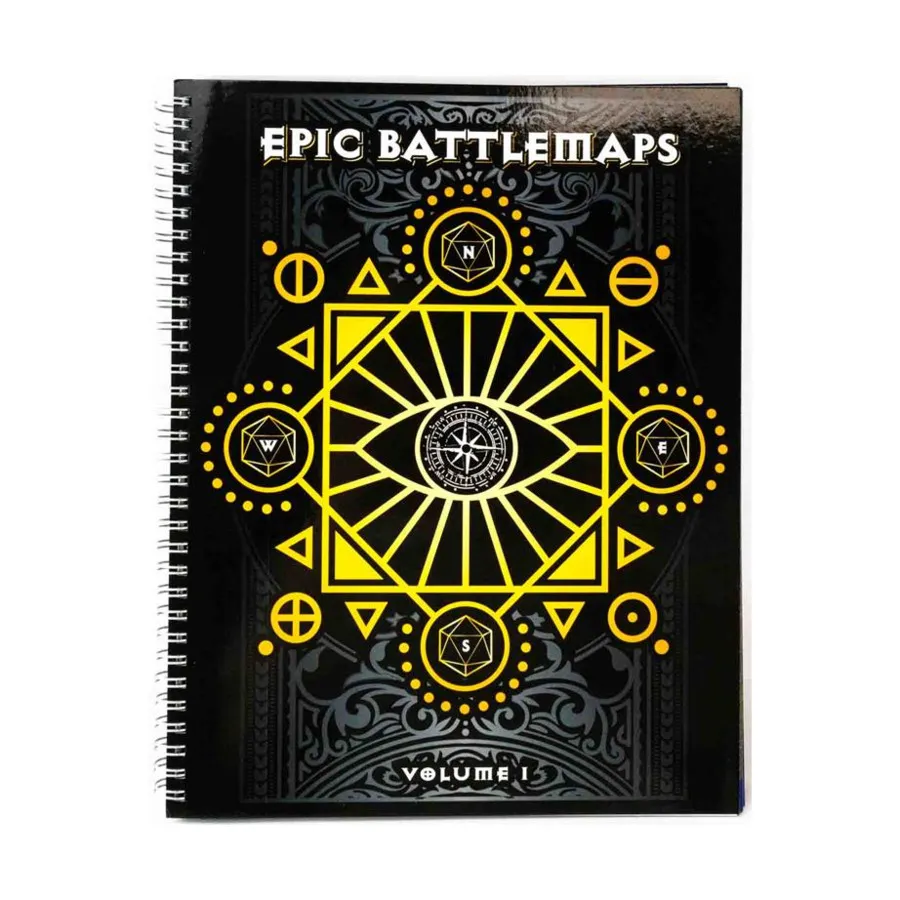 

Epic Battlemaps Vol #1, Role Playing Games (Great Game Master), мягкая обложка