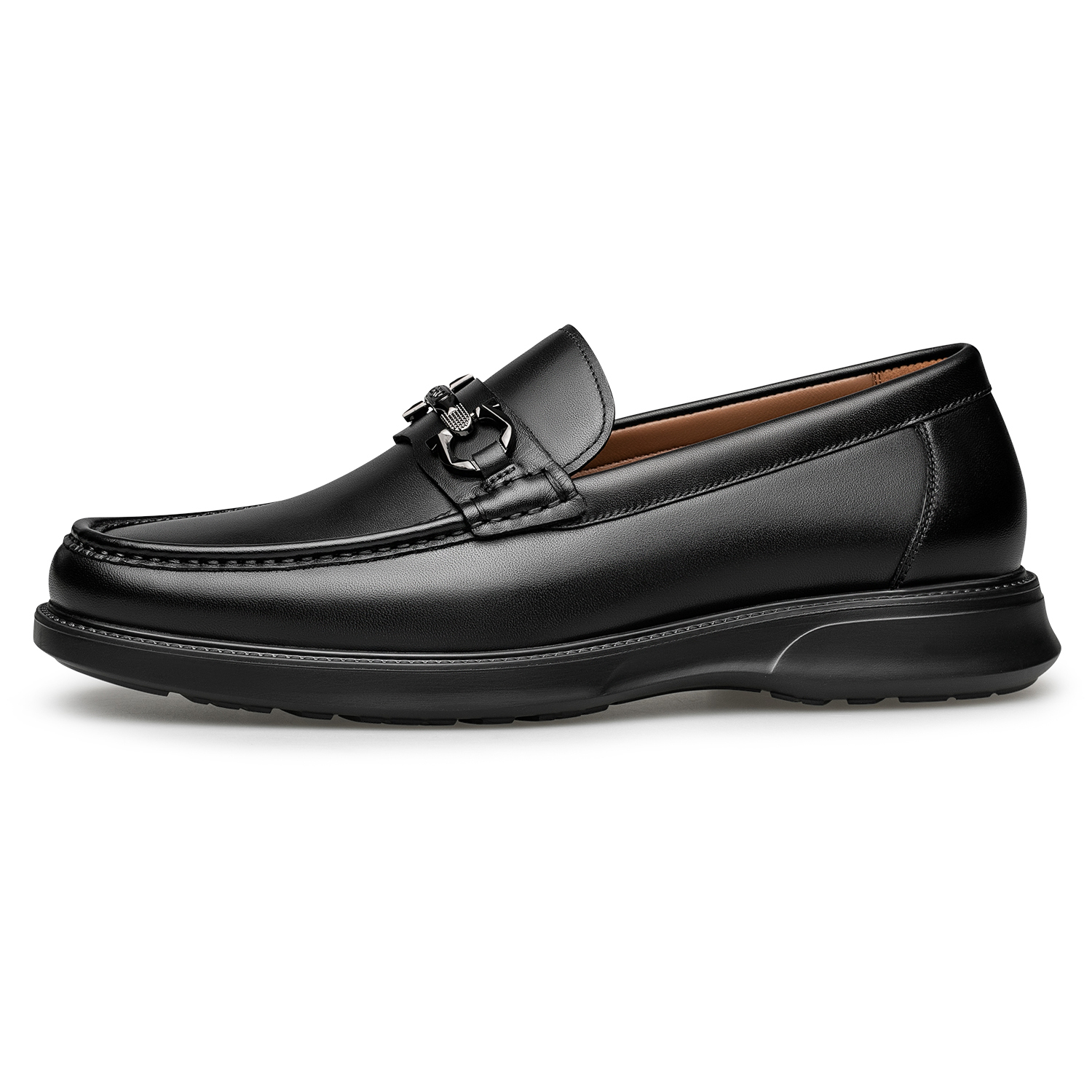 Мужские повседневные туфли Business Men's Casual ZRO черный/коричневый — фото 2