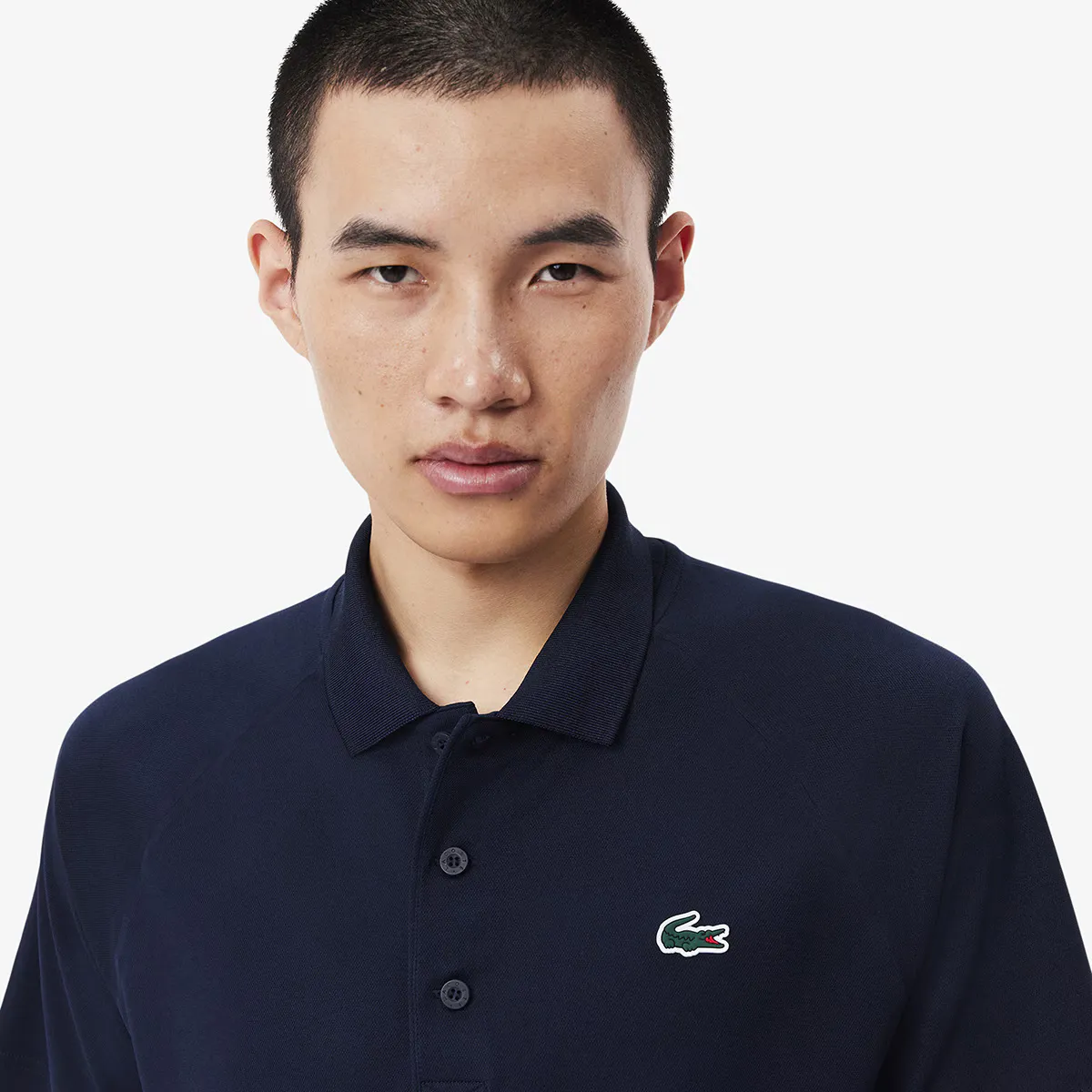 Мужская футболка Sport Lacoste, темно-синий — фото 3
